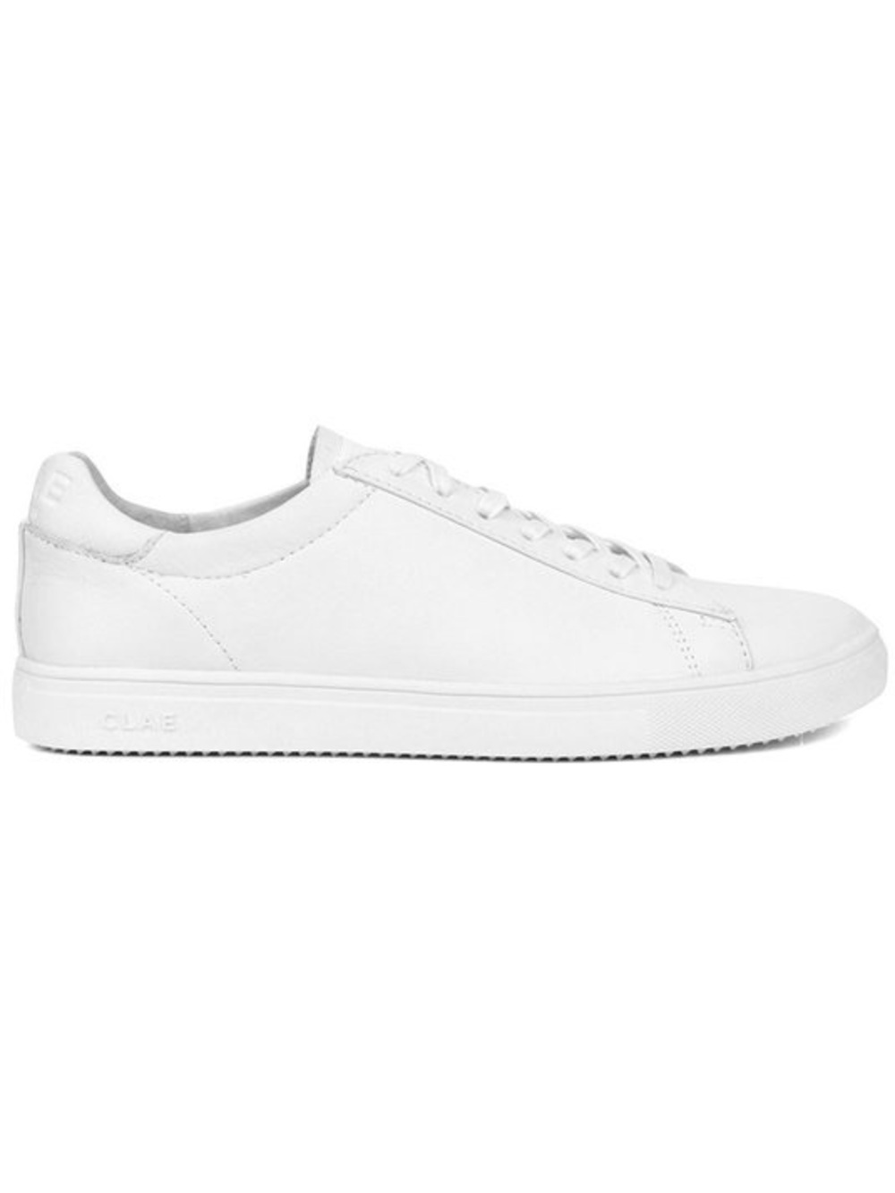 Clae NWOT Bradley White Leather Sneakers Men’s Sz 12
